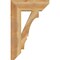 Ekena Millwork Balboa Slat Rough Sawn Bracket, Western Red Cedar, 6"W x 22"D x 34"H BKT06X22X34BOA06RWR - alternate 2